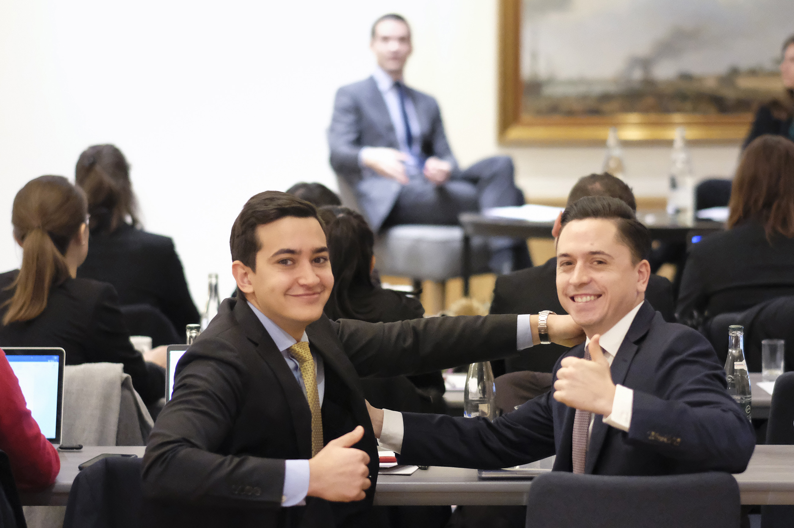 Lecture at the Marriott Palace  Luxury Hotelschool Paris