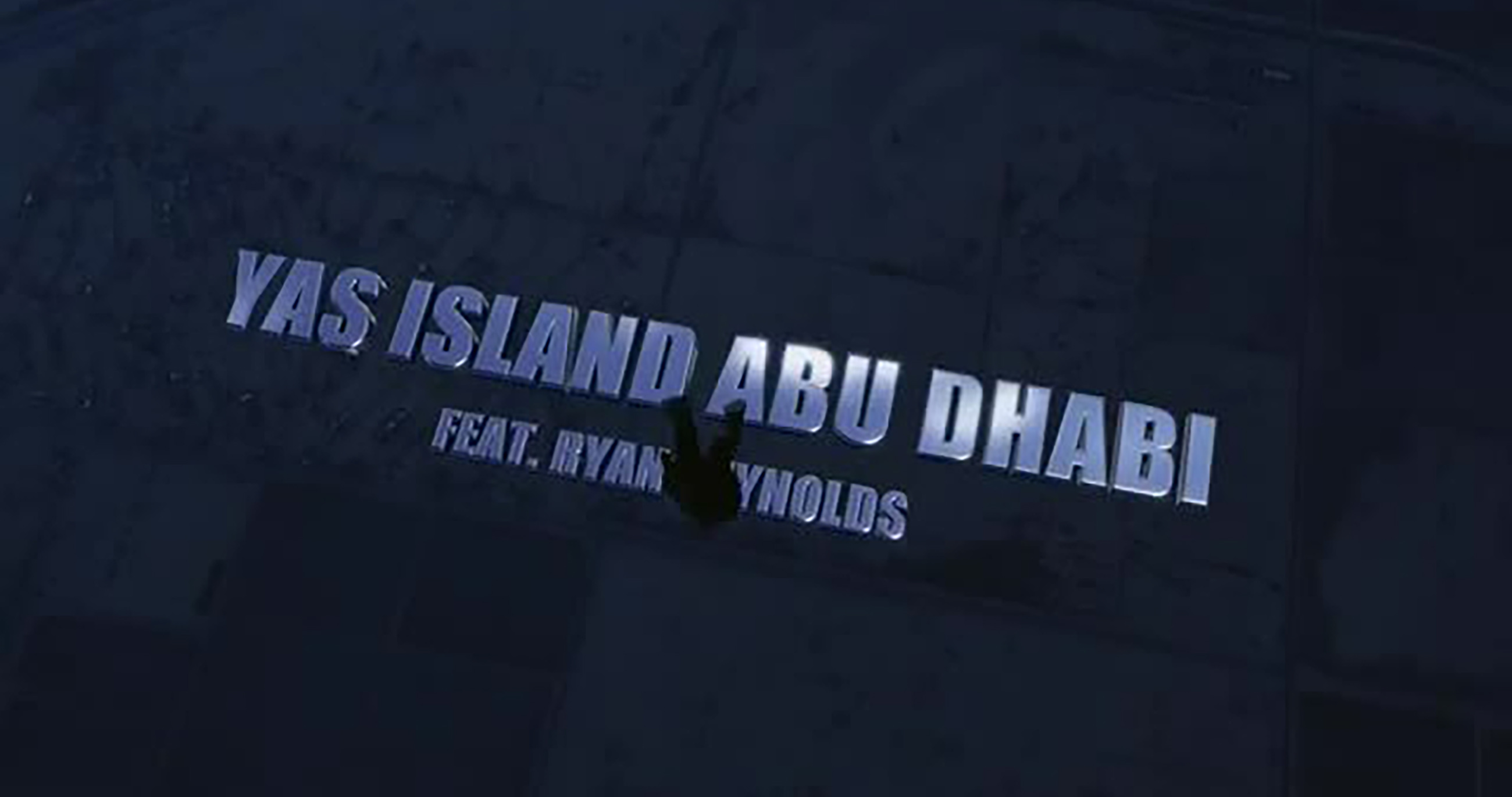 Play Video: Ryan Reynolds skydives onto Yas Island and brings his trademark
charm and wit in his role as Chief Island Officer