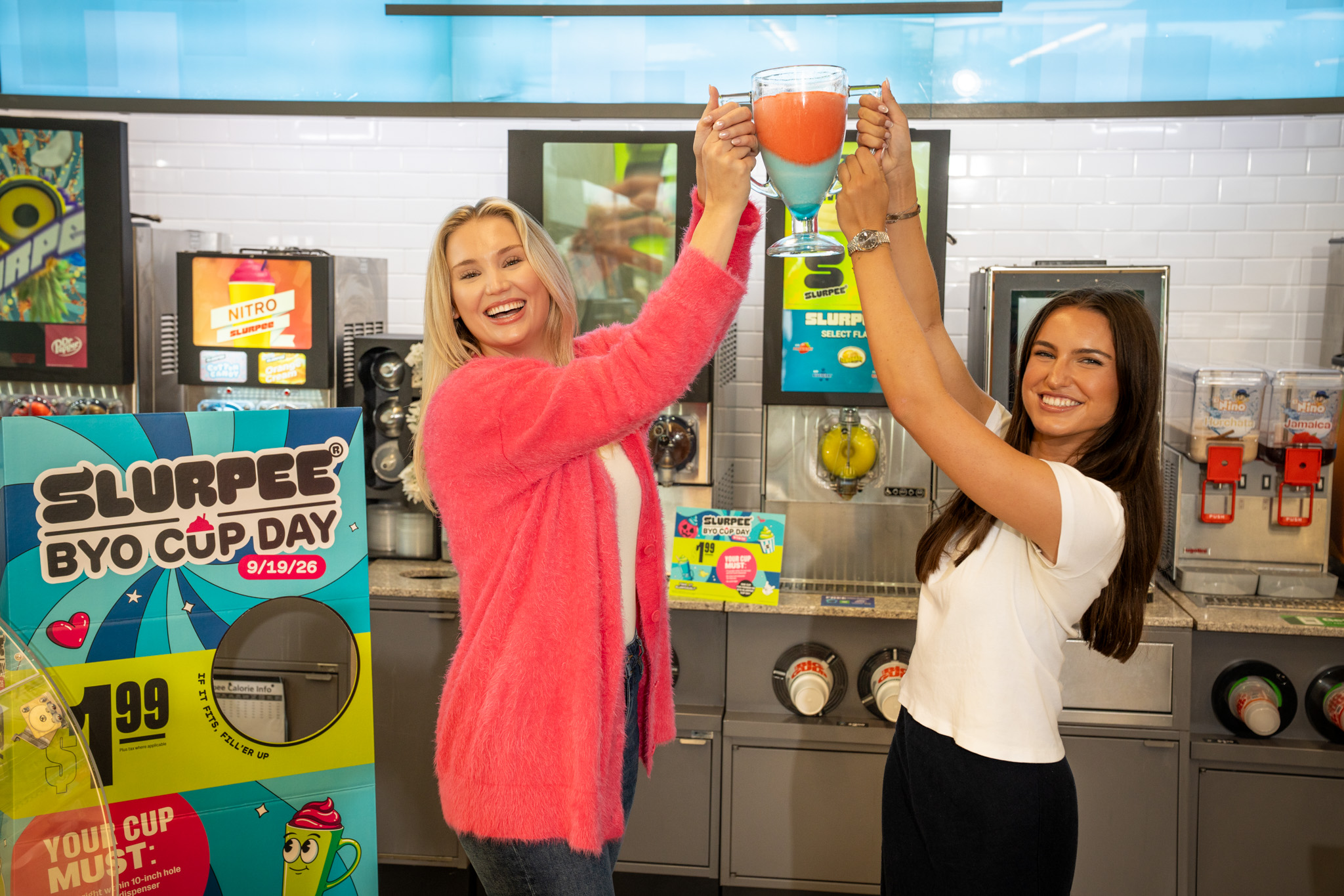 Just about anything can be a Slurpee® drink cup when creativity takes over. Just about anything can be a Slurpee® drink cup when creativity takes over.