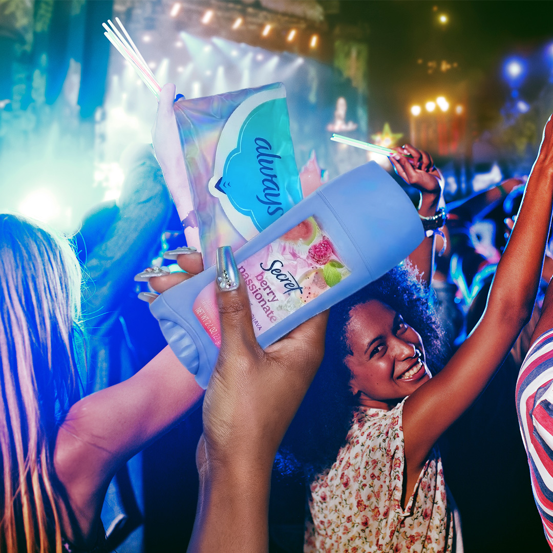 Always® Returns to Coachella in Partnership with Secret® to Debut "The Refresh Room," Reimagining the Female Festival Bathroom Experience