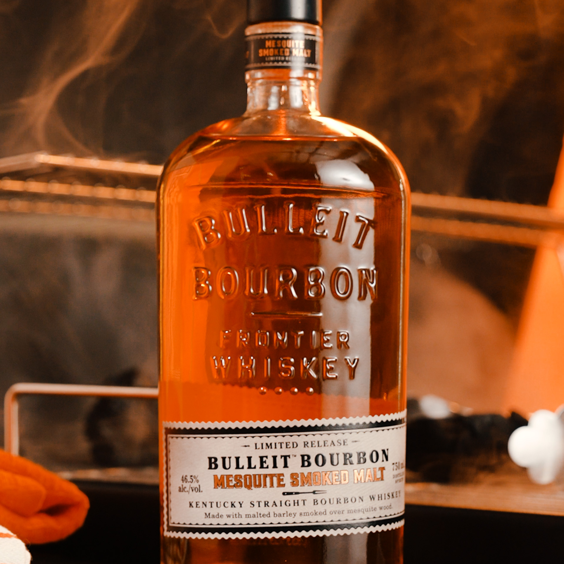 Bulleit Bourbon Mesquite Smoked Malt Kentucky Straight Bourbon Whiskey
