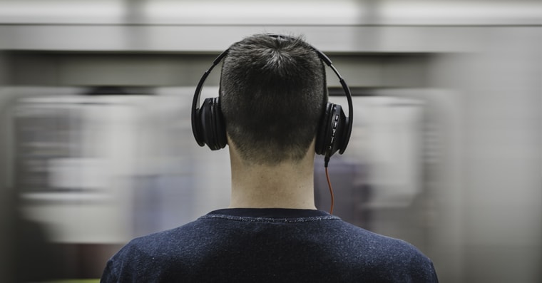 Guy with Headphones