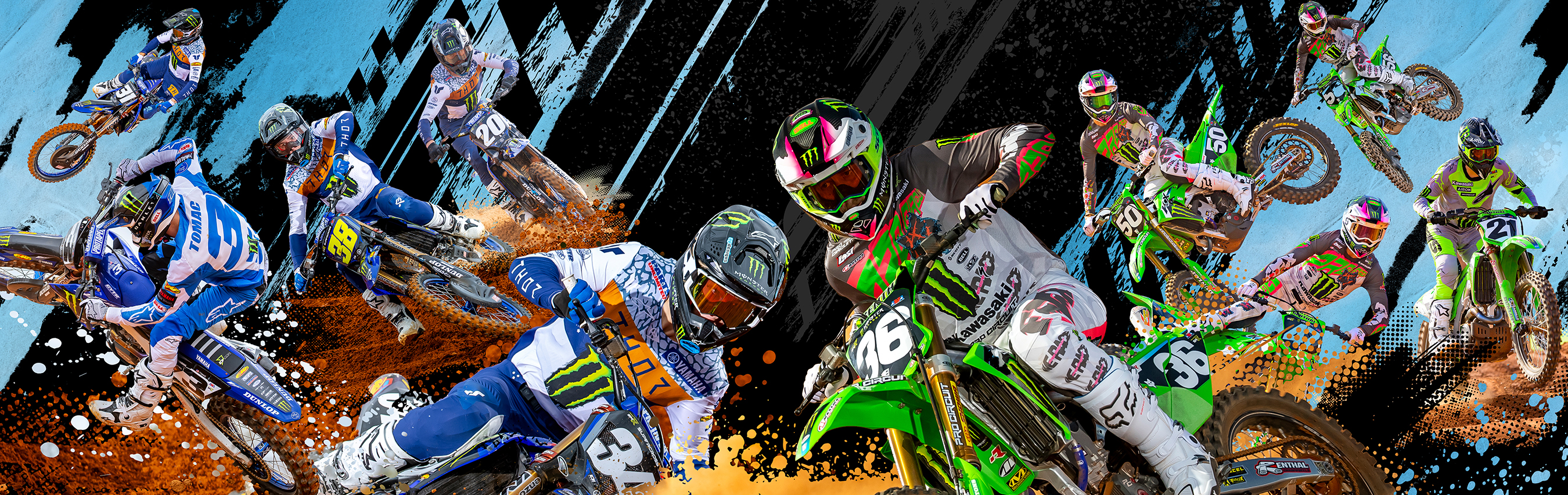 Monster Energy Unveils Supercross Teams for 2025 Season Monster Energy Unveils Supercross Teams for 2025 Season