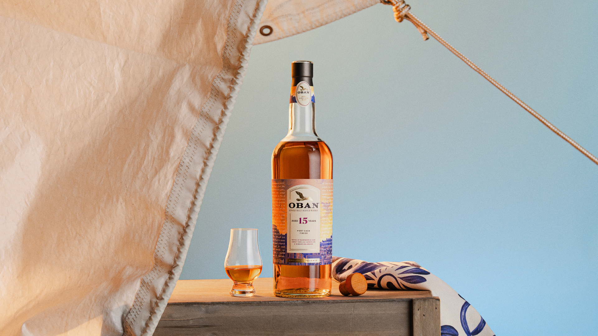 Introducing Oban Aged 15 Years Port Cask Finish Single Malt Scotch Whisky, A Limited-Edition Maritime Journey