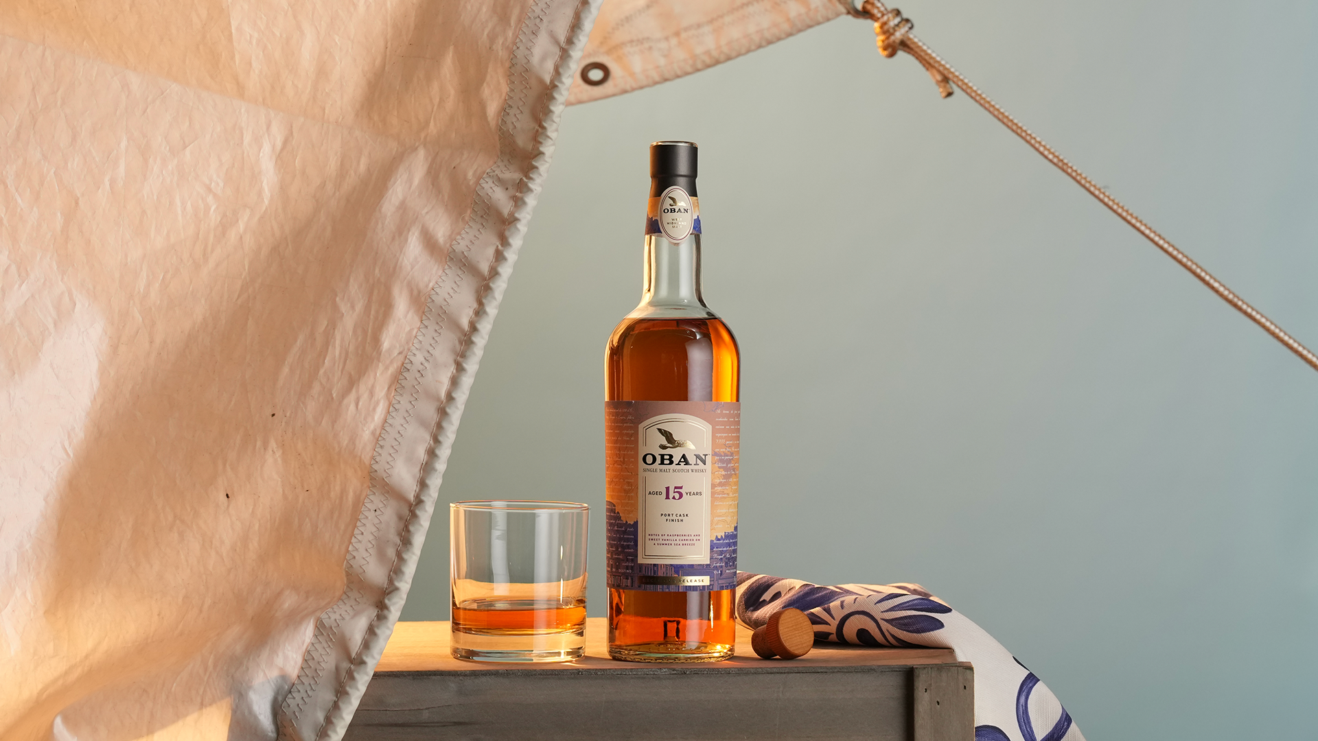 Introducing Oban Aged 15 Years Port Cask Finish Single Malt Scotch Whisky, A Limited-Edition Maritime Journey