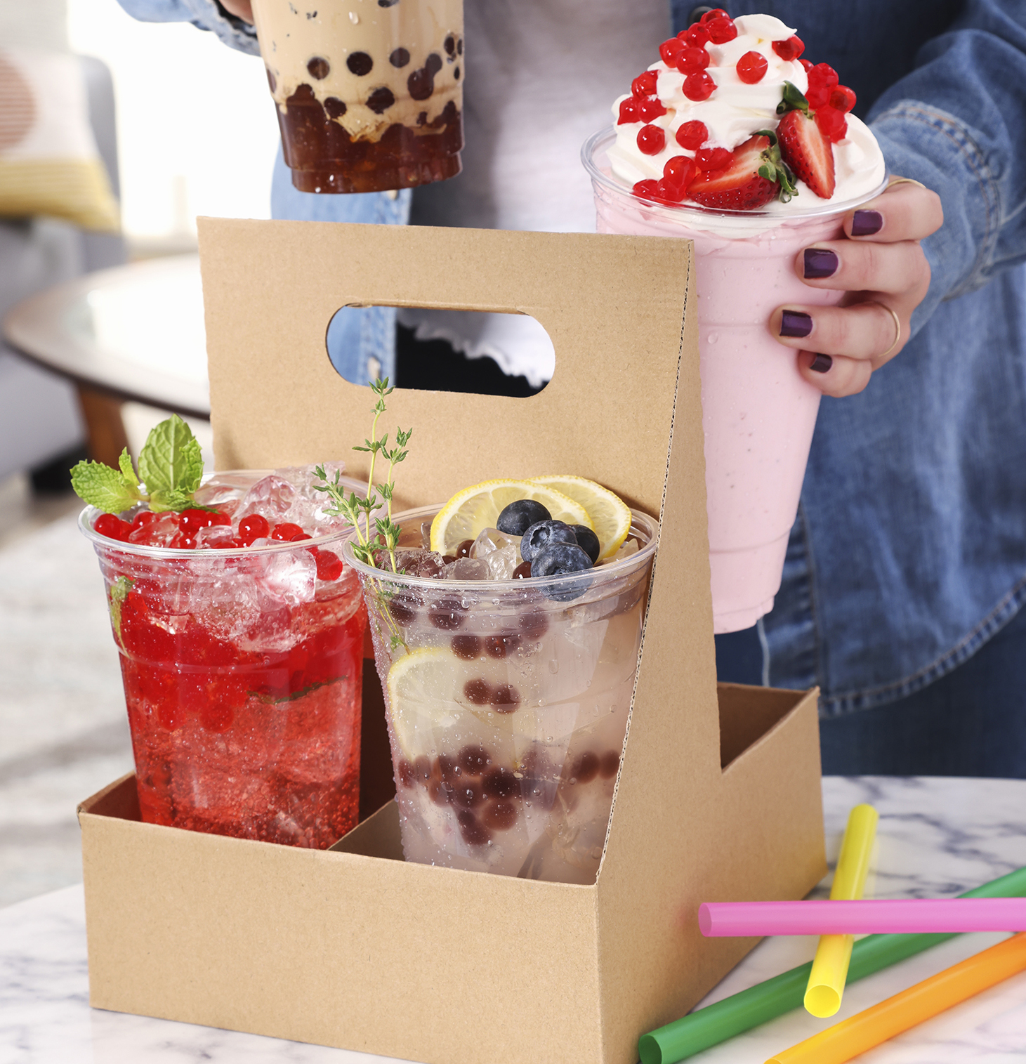 From coffee to milkshakes, popping boba elevates every beverage category with ease.