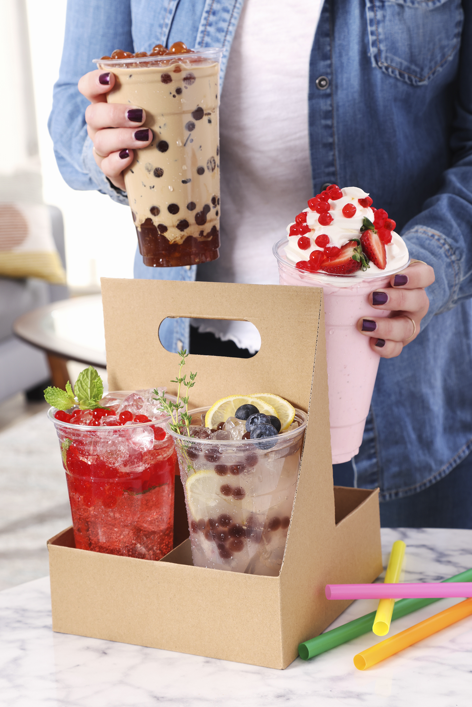 From coffee to milkshakes, popping boba elevates every beverage category with ease. From coffee to milkshakes, popping boba elevates every beverage category with ease.