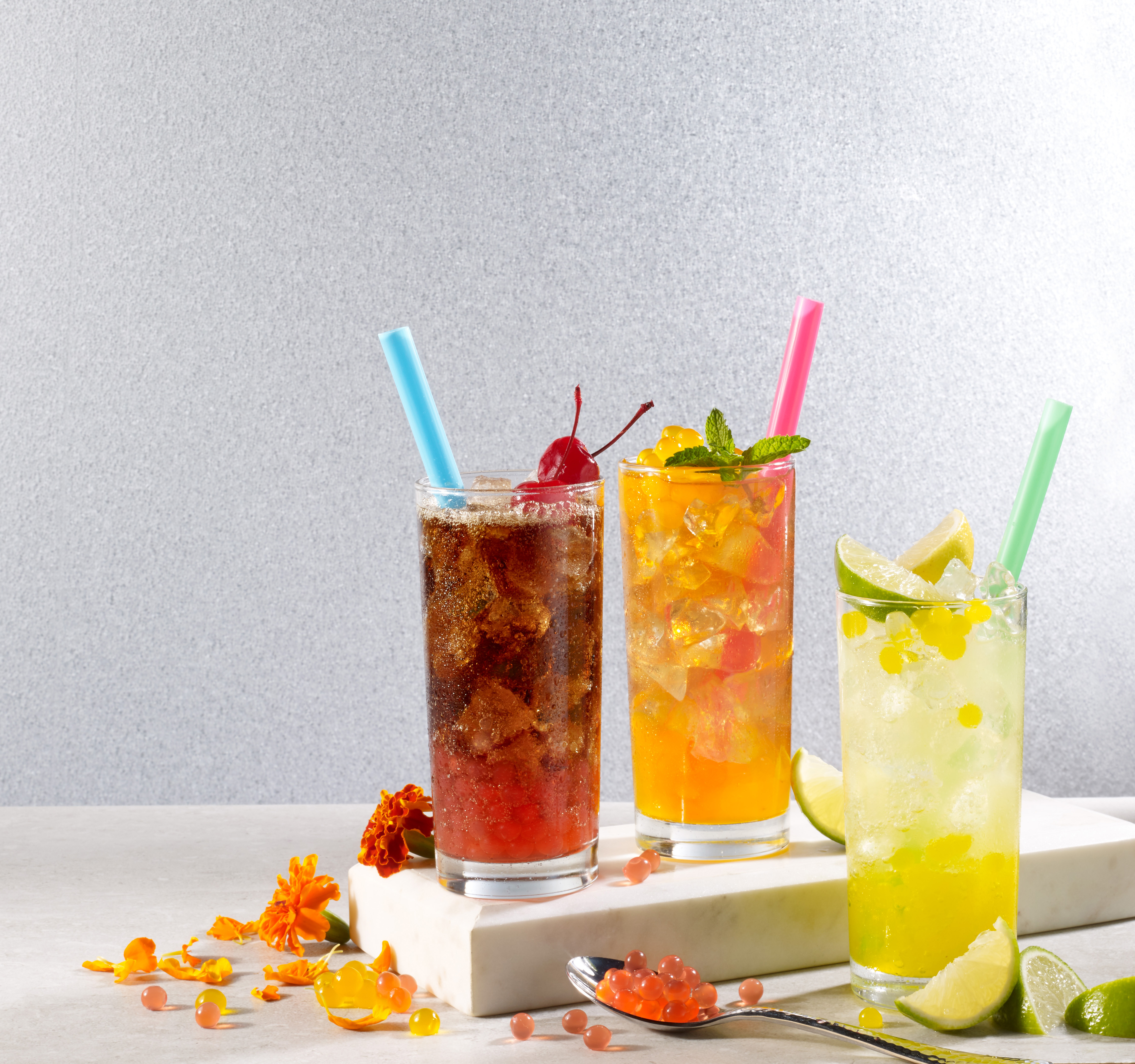Classic sodas, upgraded. Popping boba delivers playful texture and bold flavor. Classic sodas, upgraded. Popping boba delivers playful texture and bold flavor.