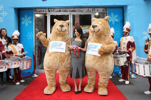 Charmin Restrooms Open in Times Square with Kim Kardashian