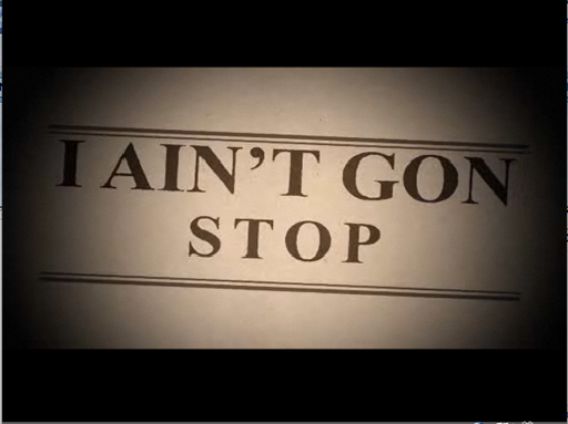 I Ain't Gon Stop Music Video