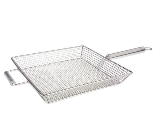 Stainless Steel Wire Square Grill Basket
