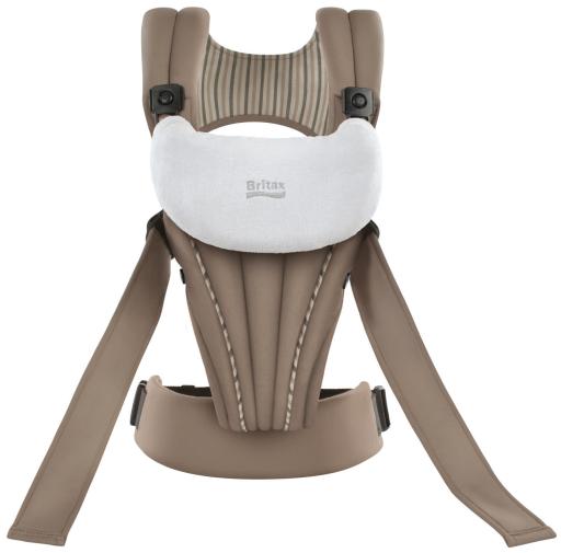Organic Tan BABY CARRIER (front view)