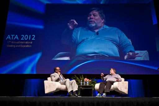 Keynote presentation by Steve Wozniak