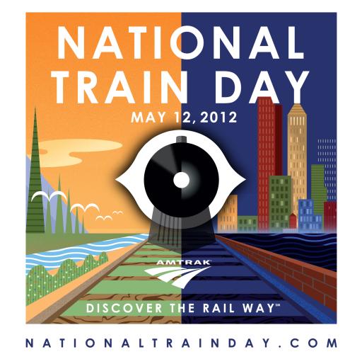 National Train Day Logo