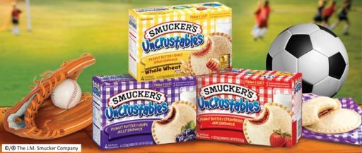 Perfectly Portable Smucker’s® Uncrustables® Sandwiches