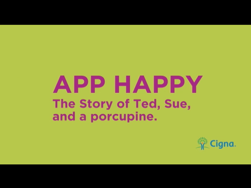App Happy. The Story of Ted, Sue and a Porcupine