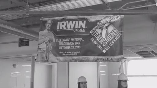 IRWIN Celebrates Tradesmen on National Tradesmen Day