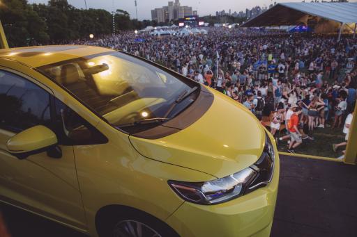 All new 2015 Honda Fit at Governor's Ball