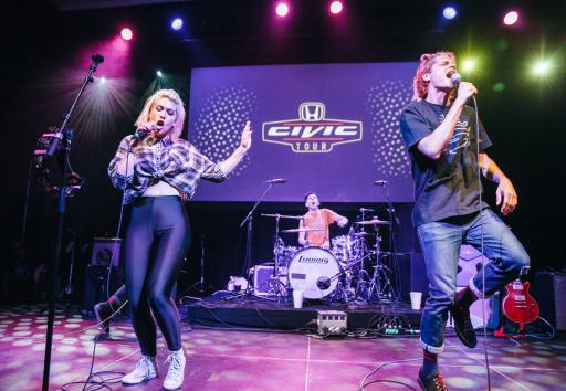 Grouplove, Civic Tour 2014 Headliner, Performs at the Honda Stage Launch