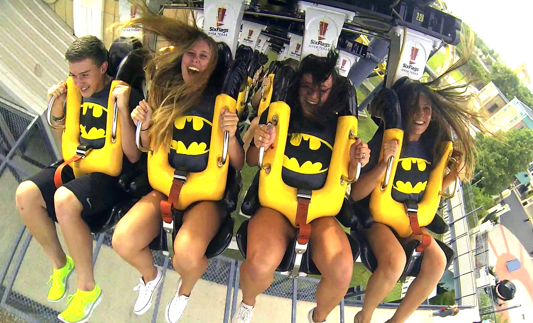 Six Flags Over Texas Opens BATMAN™ The Ride Backwards