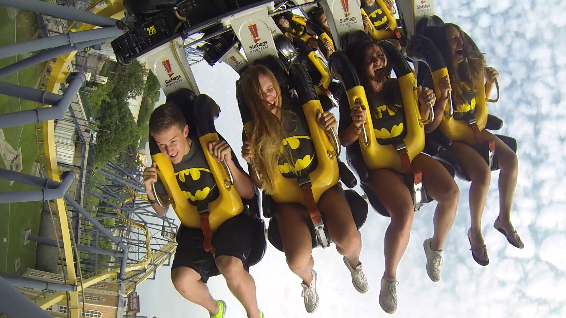 Six Flags Over Texas Opens BATMAN™ The Ride Backwards