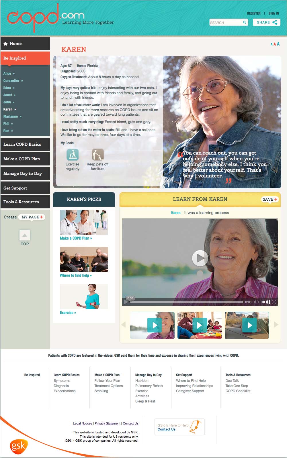 GSK’s COPD.com Relaunch Promotes Understanding and Dialogue about COPD