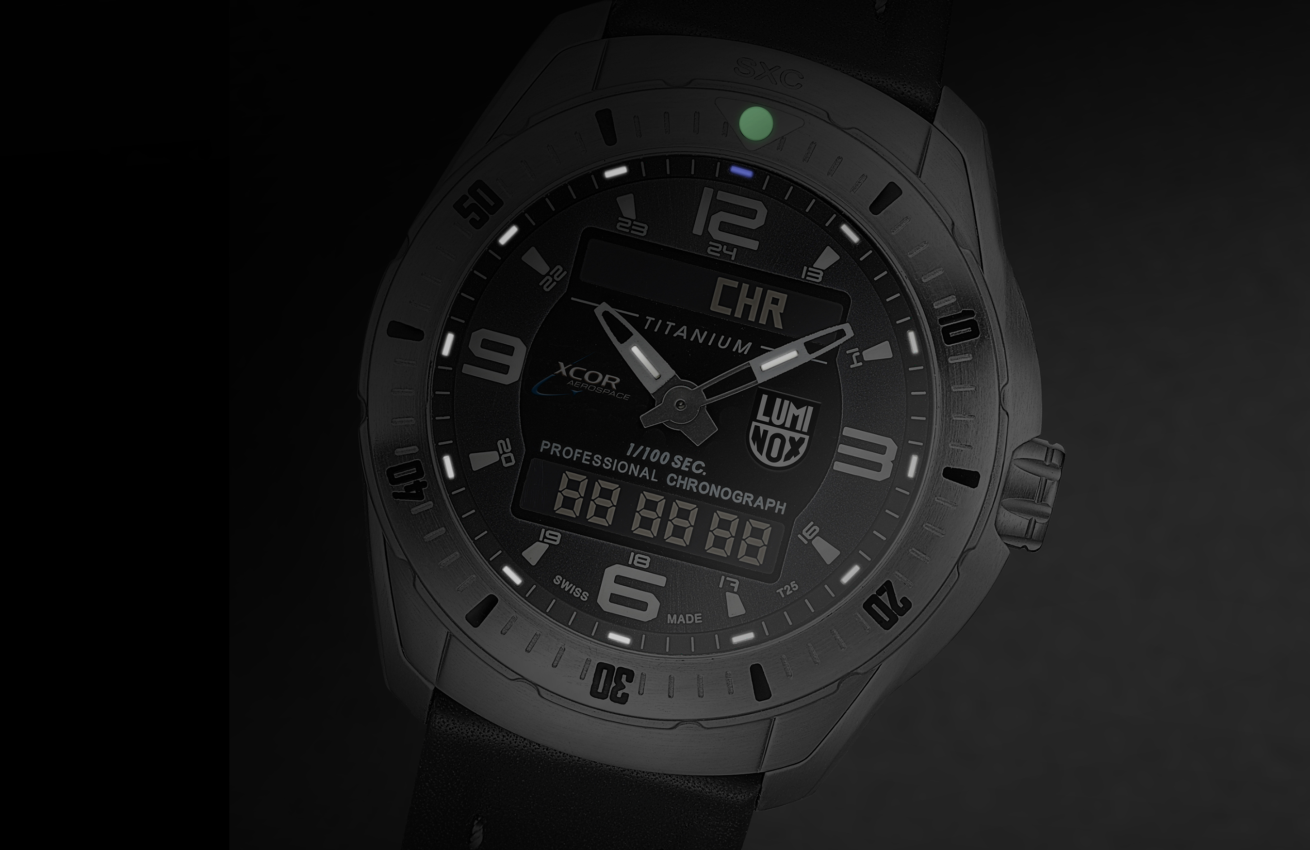 luminox analog digital watch
