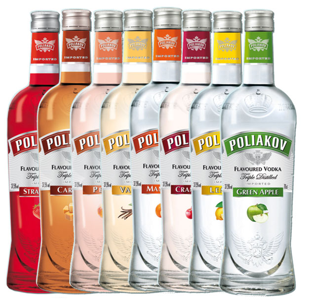 Poliakov Caramel Vodka 37,50% - 70 cl