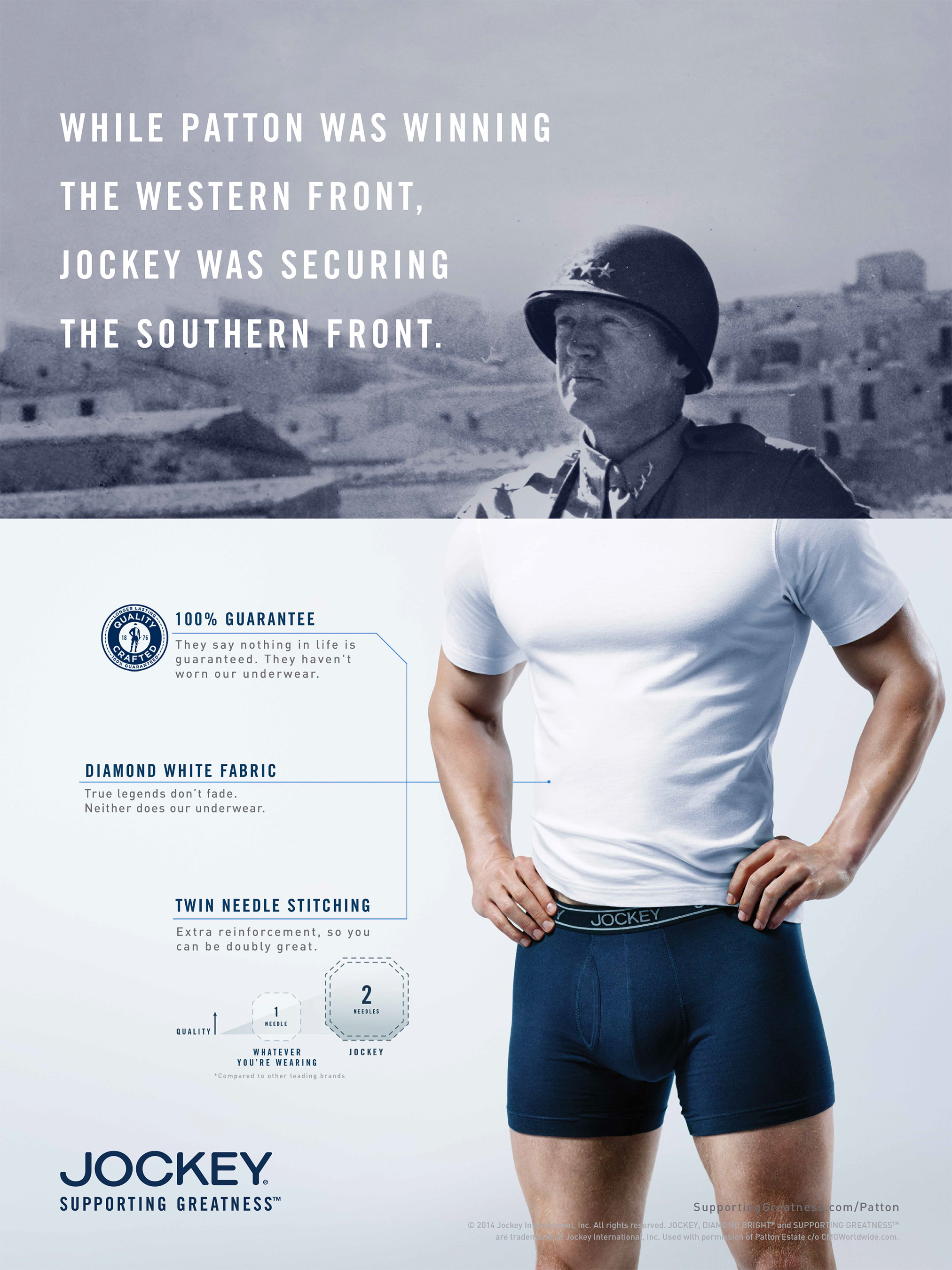 JOCKEY UNVEILS NEW MEN'S MARKETING CAMPAIGN “SUPPORTING GREATNESS”