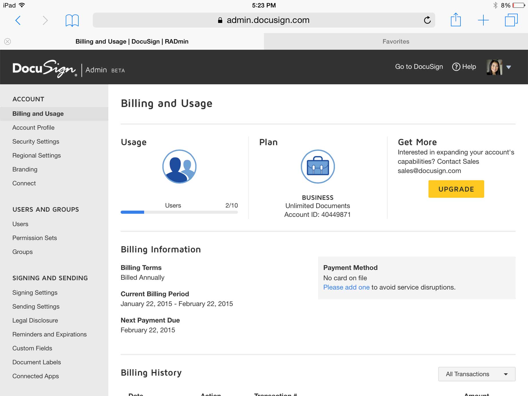 DocuSign Spring ’15 Release Makes Industry-Leading Digital Transaction ...