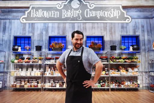  Contestant Rudy Martinez on Food Network’s Halloween Baking Championship