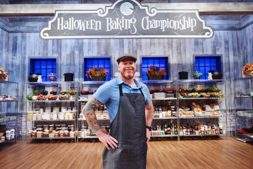 Contestant Scott Breazale on Food Network’s Halloween Baking Championship