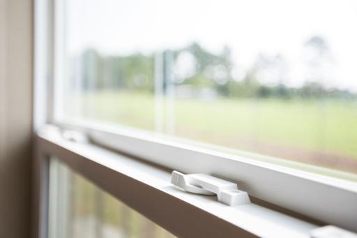 Low-E windows block UV rays & help keep conditioned air in.