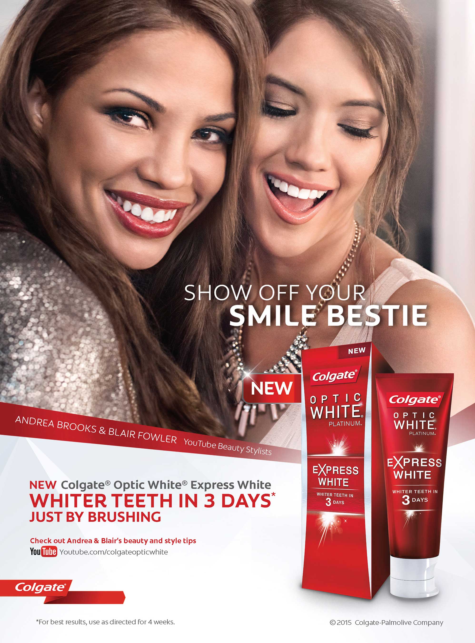 New Colgate® Optic White® Express White Toothpaste Partners With ...