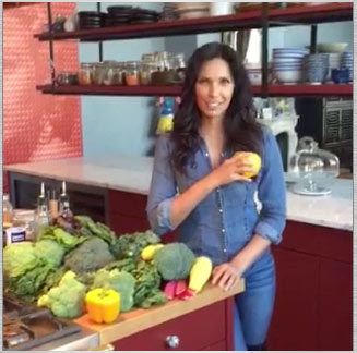 Padma Lakshmi Declares Her Love Of Veggies By Taking The Morningstar ...