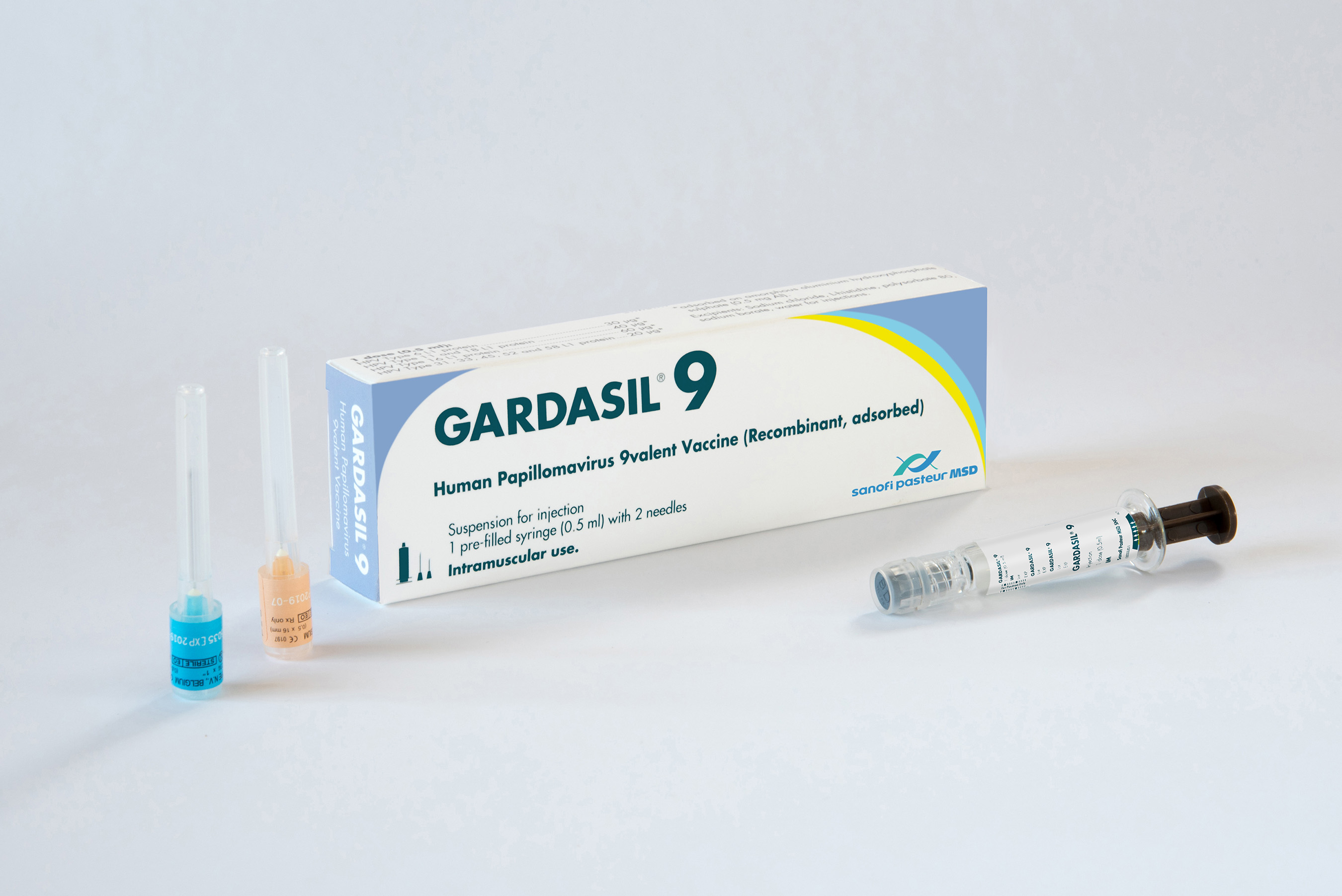 Gardasil 9 suspensie injectabila x 1 seringa preumpluta cu 2 ace x 0.5 ml