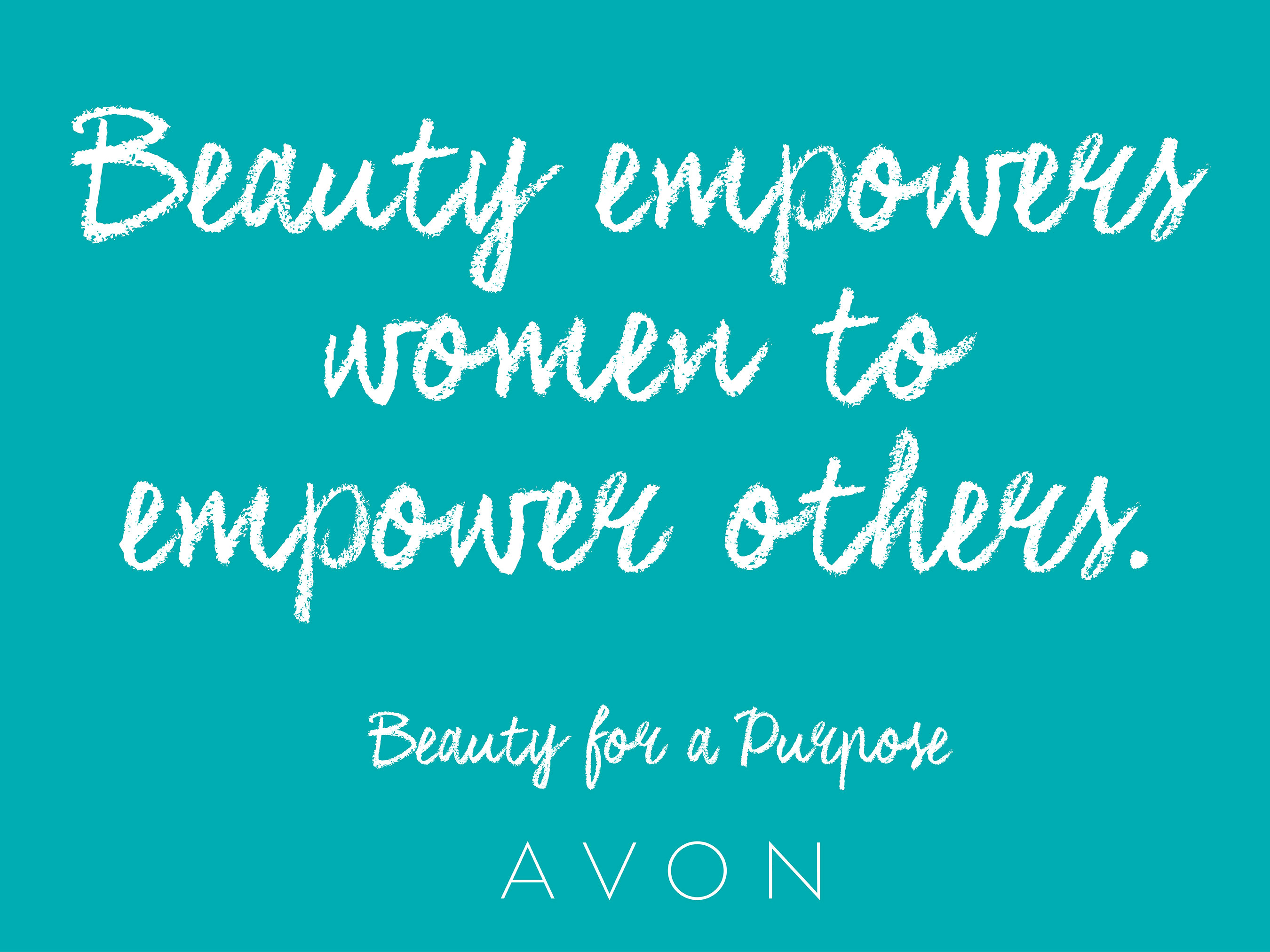 Avon Announces Beauty for a Purpose New Brand Statement Reflecting  Commitment to Empowering Women