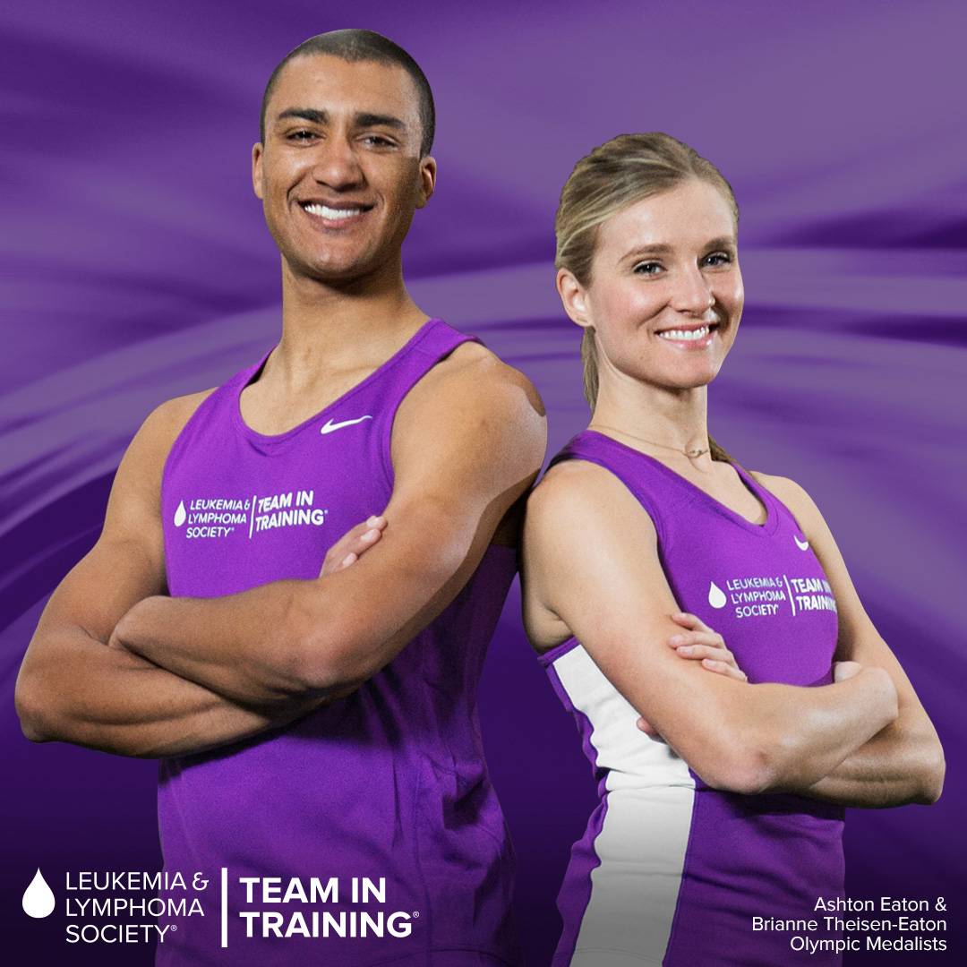 Team In Training National Ambassadors, Ashton and Brianne Eaton