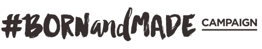 #BornandMade logo