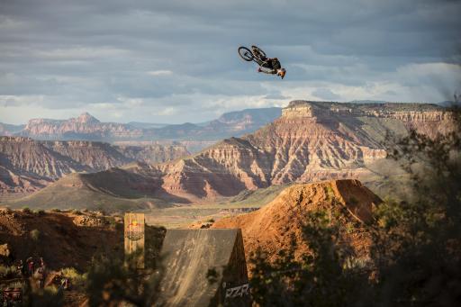 Spain’s Andreu Lacondeguy returns in 2015 to defend his Red Bull Rampage title