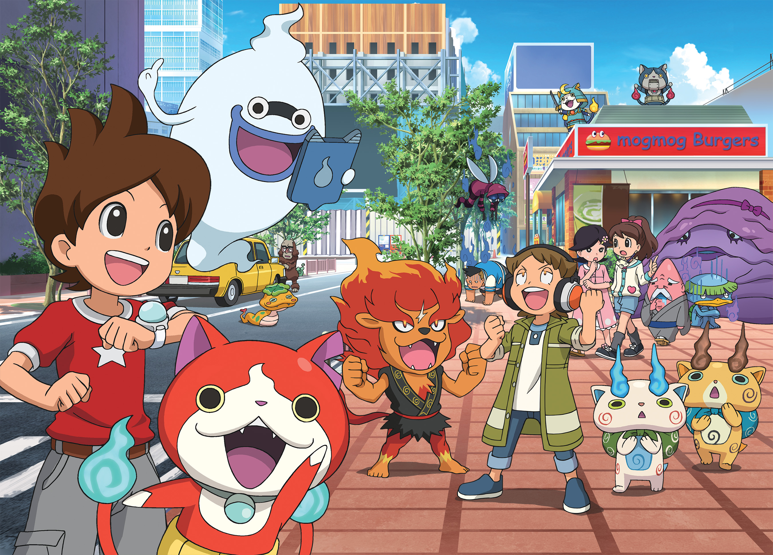 Japan S Record Breaking New Anime Franchise Yo Kai Watch™ Premieres Tonight On Disney Xd 5 Et