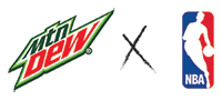 Mountain Dew x NBA Logo