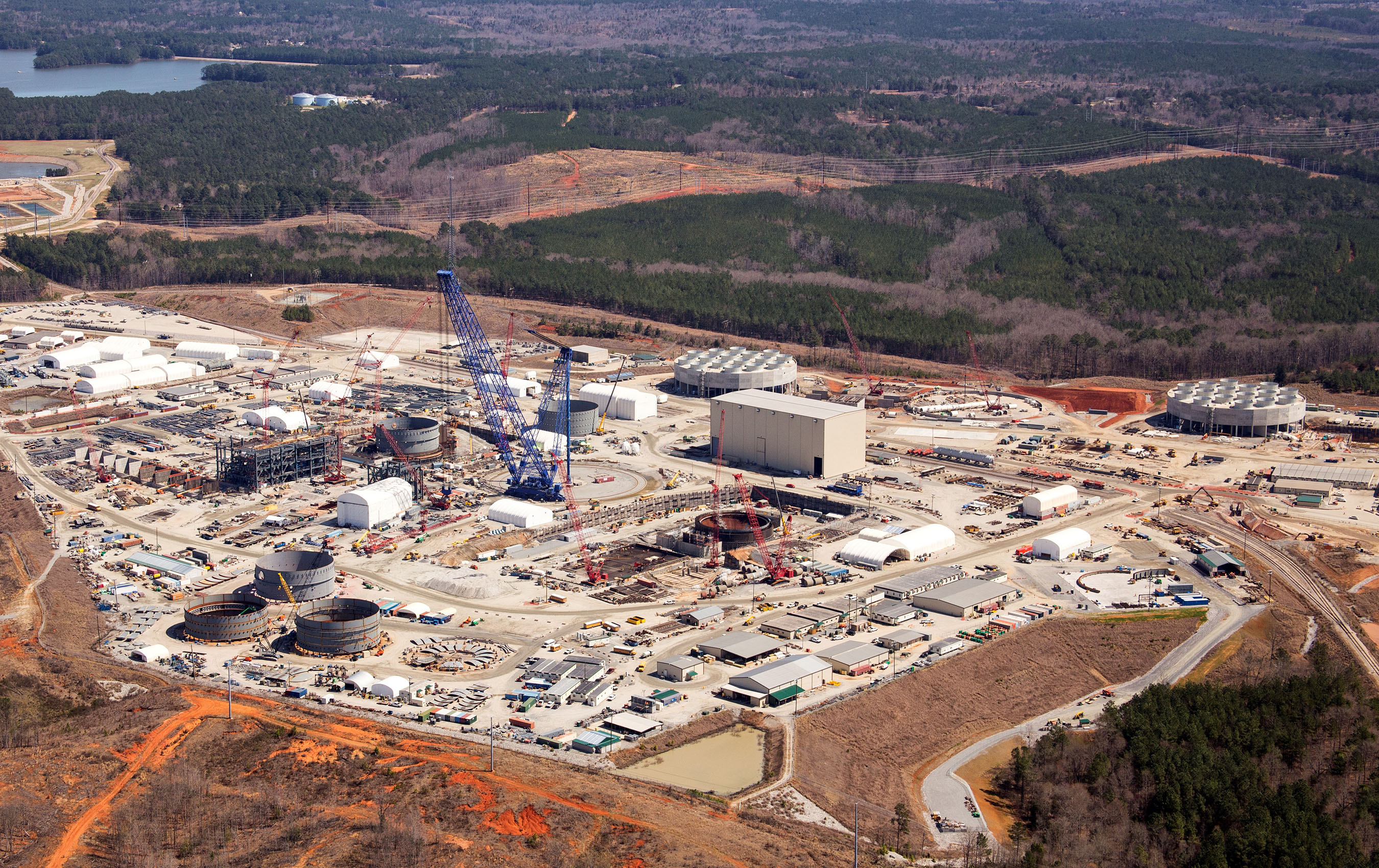 Two Westinghouse AP1000 reactors are being built at the V.C. Summer site in South Carolina, with two others under construction at Plant Vogtle in Georgia.