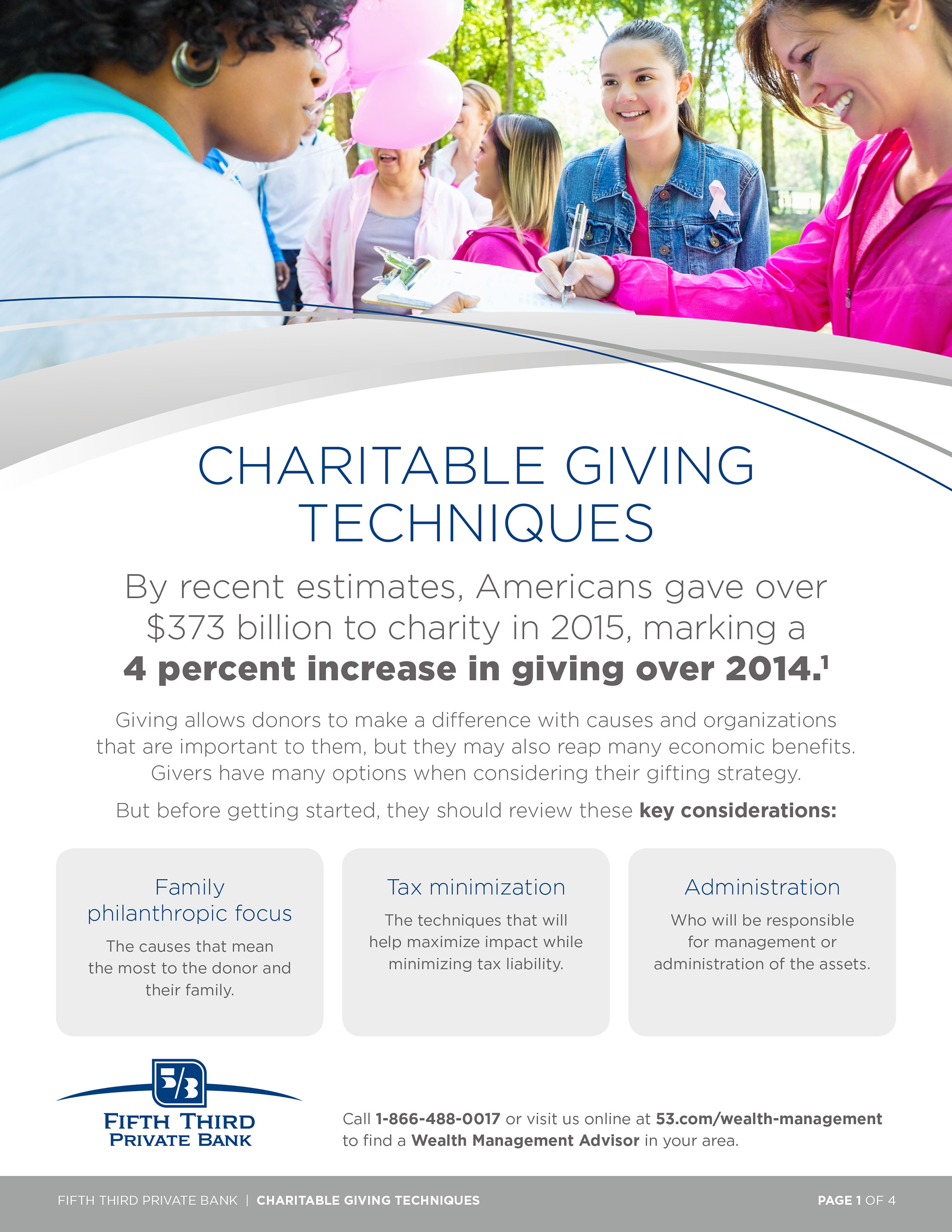 Individuals have many options when considering their charitable giving strategy. But before getting started, they should review these key considerations.