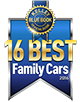 KBB.com’s 16 Best Family Cars logo