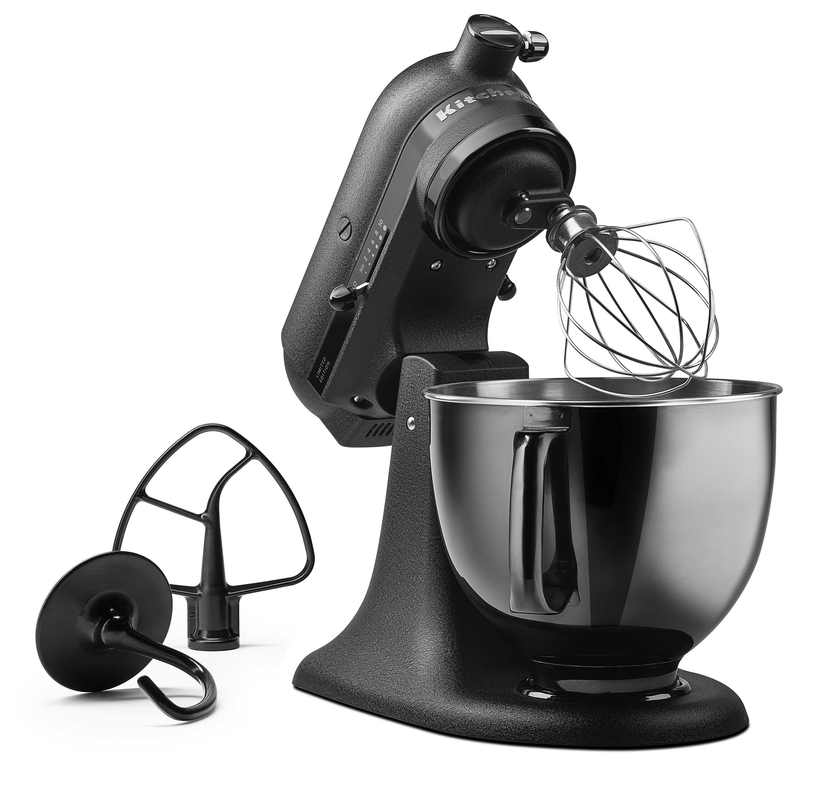 KitchenAid unveiled its first monochromatic Black Tie stand mixer as a limited edition offering. The new mixer marks both a celebration and evolution of this iconic kitchen essential’s 85 available colors and finishes.
