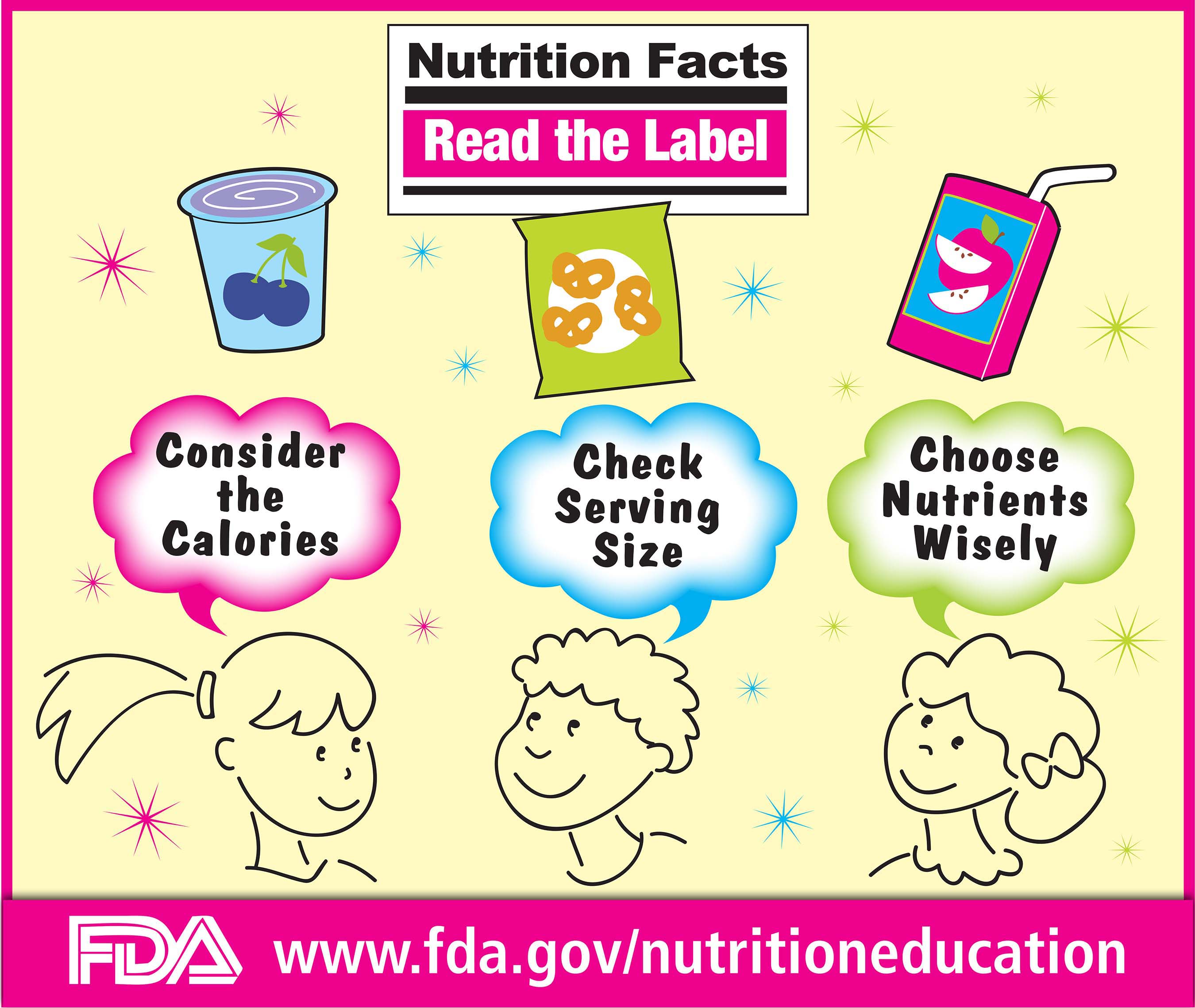 FDA Helps Kids Learn to Read the Label
