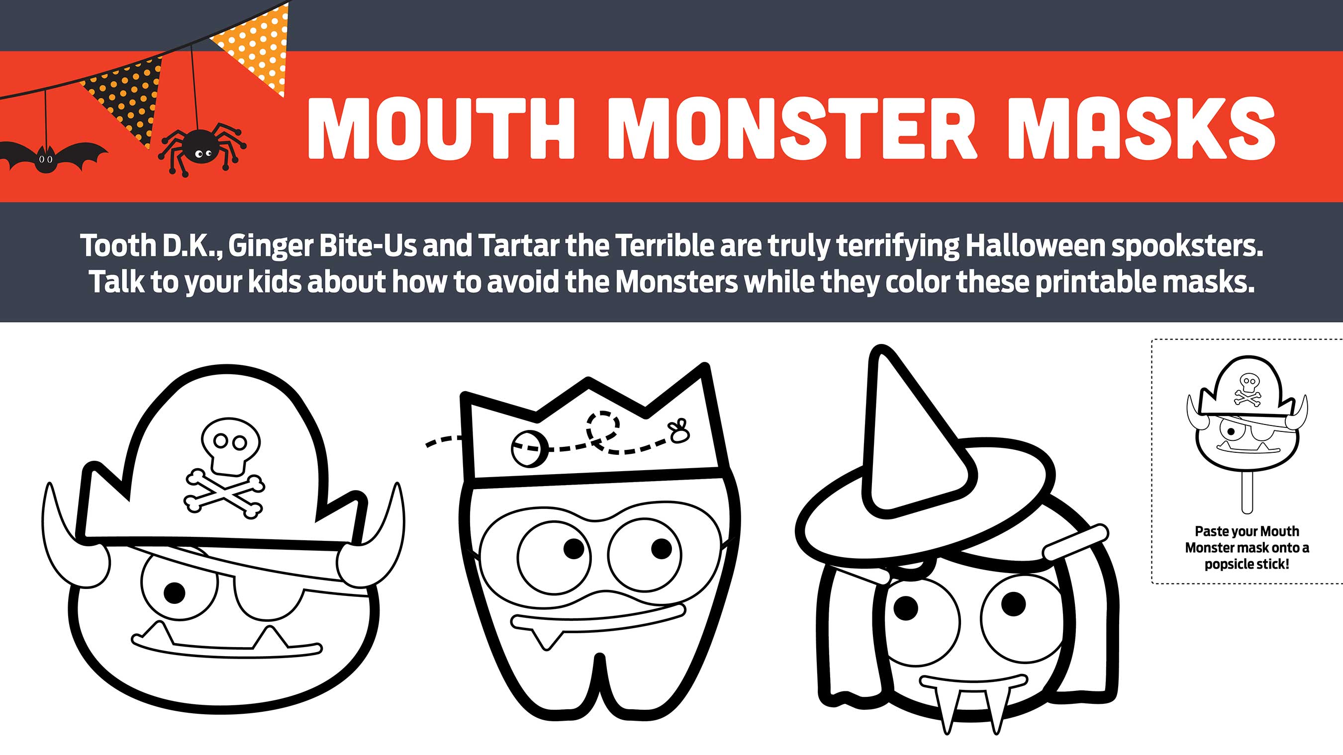 Mouth Monster Masks