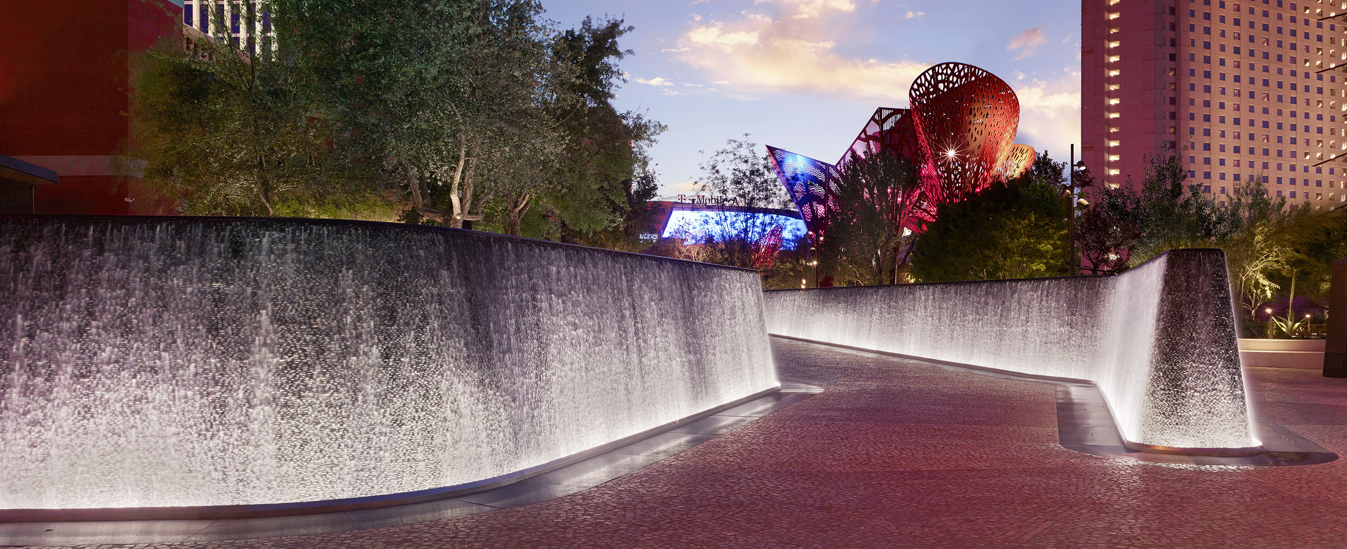 LAS VEGAS STRIP’S FIRST PARK DEBUTS TODAY