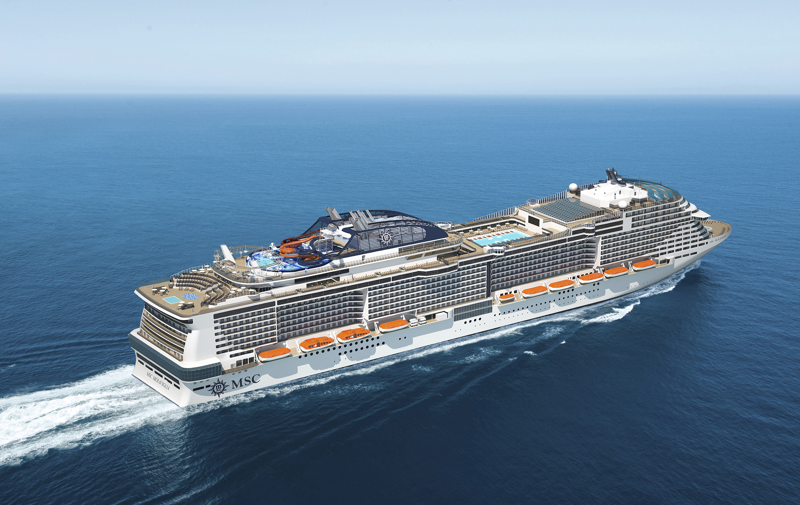 MSC Meraviglia, the new mega smart ship arriving in June 2017, will become the first cruise ship ever to feature an entertainment lounge built specifically for Cirque du Soleil.